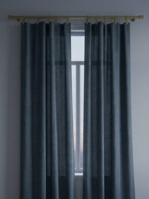 Wave-Fold Drapery & Track Set