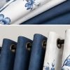Dual-Tone Grommet Curtain Set